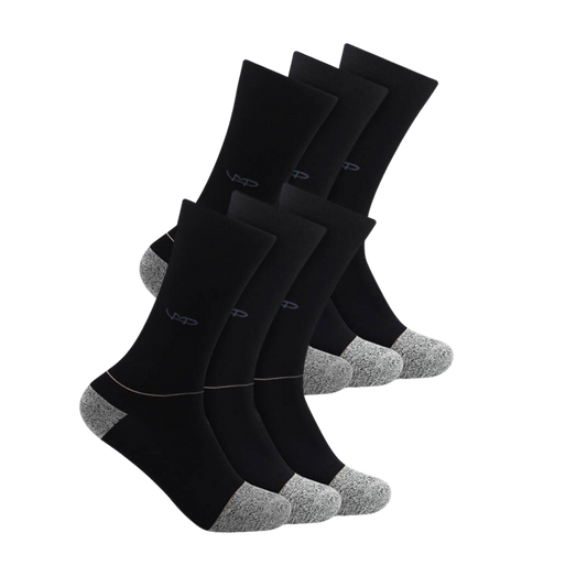 Supima Cotton Crew Socks (6 pairs)