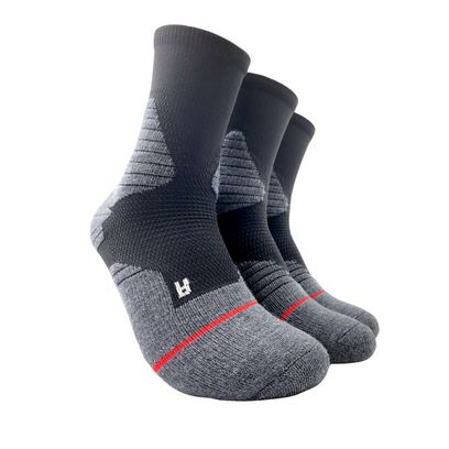 Merino Wool Sports Sock  (3 pairs）