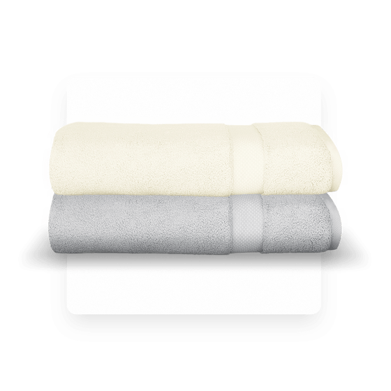 MP Magic 100% Egyptian Cotton Premium Bath Towels(2-pack)