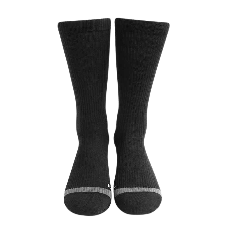 Cotton Nylon Blend Calf Socks