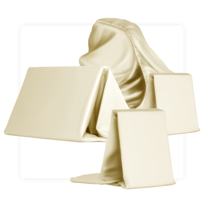 MP Magic Egyptian cotton sateen sheets set-Ivory