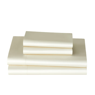 MP Magic Egyptian cotton sateen sheets set-Ivory